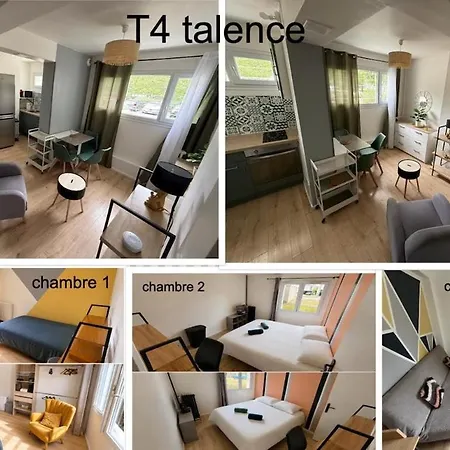 Appartement Lumineux Parking Privé Quartier Calme